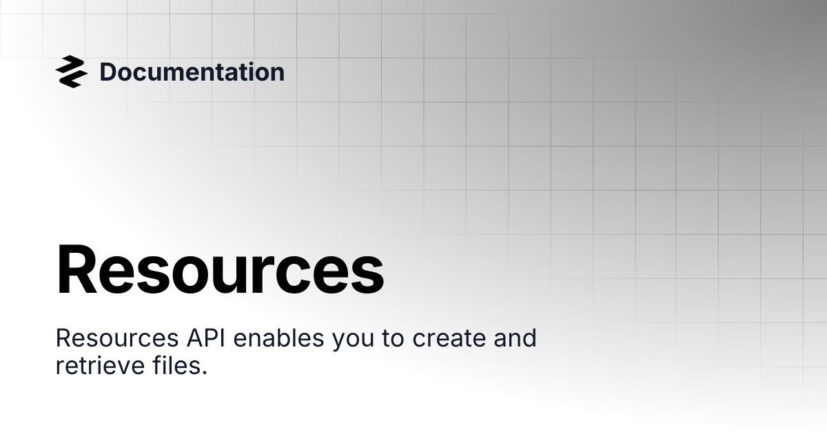 Resources | V1 (deprecated) | Documentation