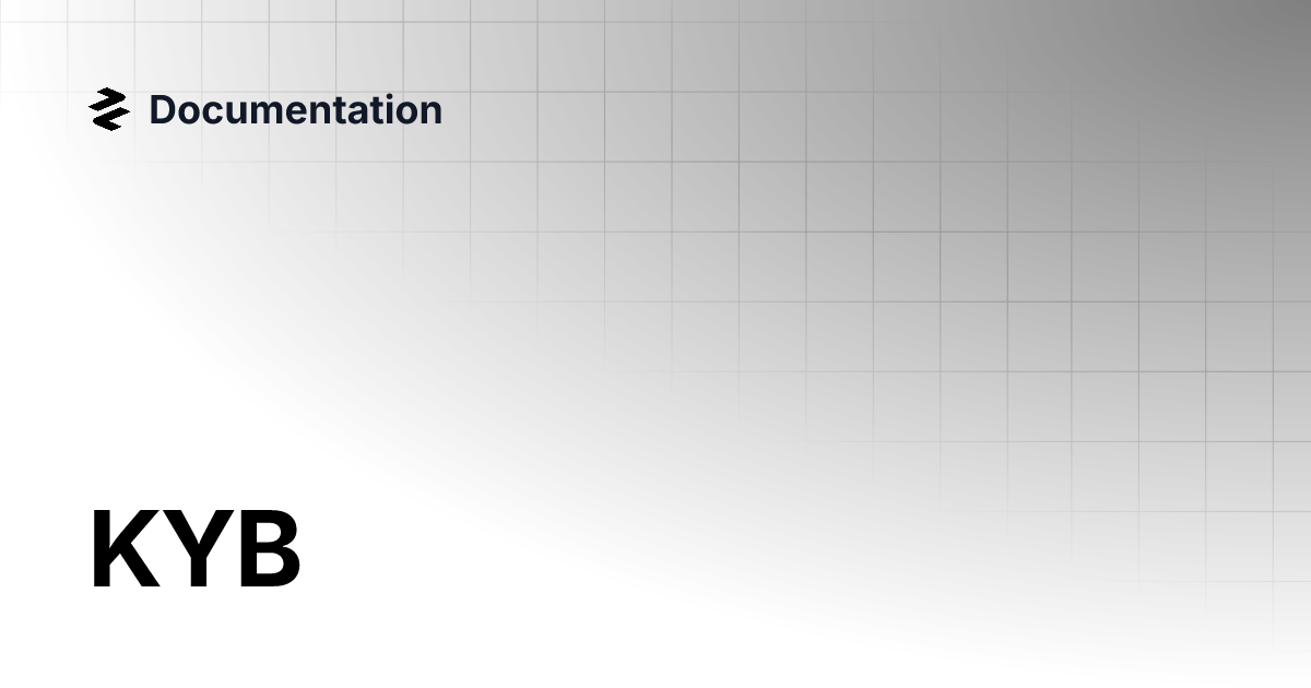 Kyb documentation